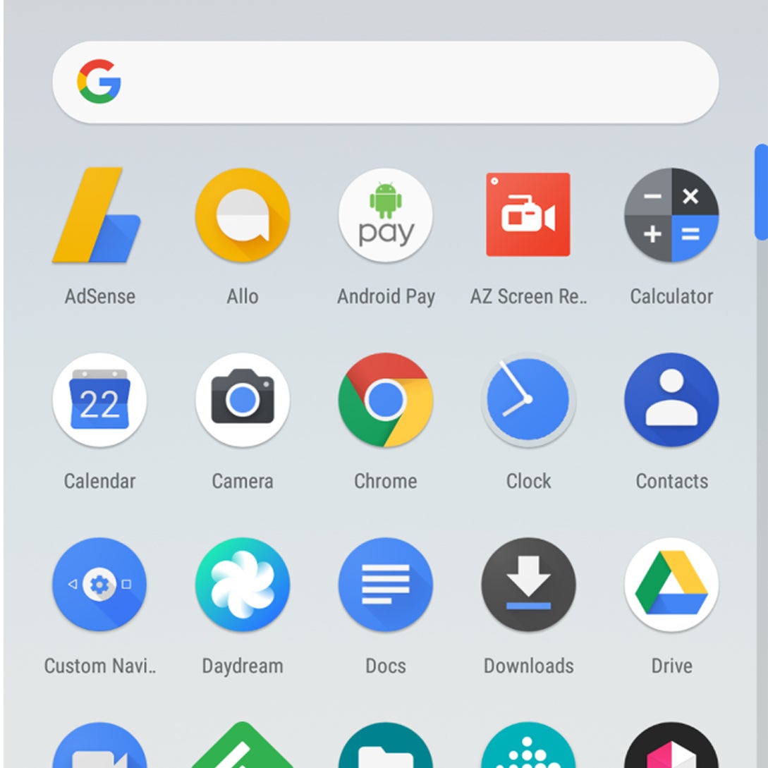 pixel phone launcher