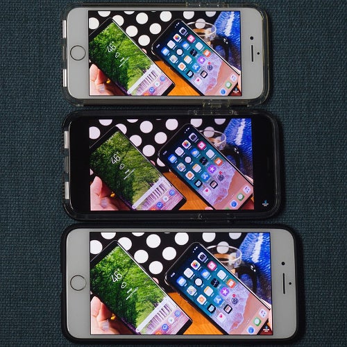 Iphone X Display Area Vs Iphone 8 Vs 8 Plus For Video Watching Phonearena