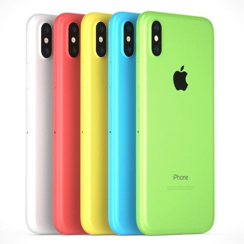 Iphone Xc Concept Shows What A Cheaper Colorful And Plastic Iphone X Could Look Like Phonearena