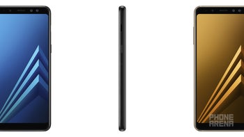 Galaxy A8 and A8+ size comparison versus Galaxy S8, Note 8, OnePlus 5T, Pixel 2 XL, iPhone 8