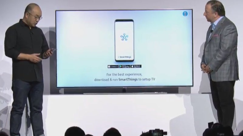 Samsung introduces Effortless Login for TVs: set-up your smart TV with your phone