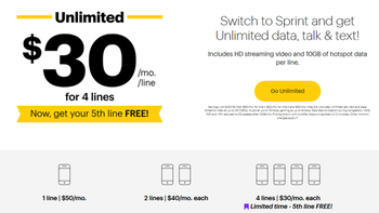 Got Sprint's unlimited freedom or 50% off promos? A bill shock is coming your way