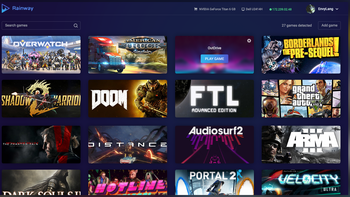 Rainway allows you to stream PC and console games to any other device