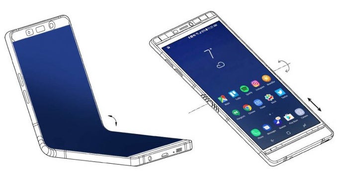 Samsung brought 'almost finished' foldable Galaxy X to CES, 7.3" display in tow