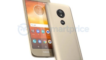 Motorola Moto E5 leaks out - the first modern Moto phone with a rear fingerprint scanner