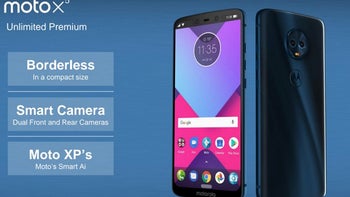 Alleged Moto X5 picture shows four cameras, bezel-less design, iPhone X-like notch