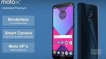 Alleged Moto X5 picture shows four cameras, bezel-less design, iPhone X-like notch