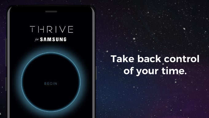 Samsung wants you to spend less time on your Galaxy Note 8, says this Thrive app can help