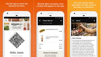 Amazon Go app released in the Google Play Store so you can shop in a futuristic store