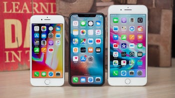 The iPhone X, 8 and 8 Plus sold harder in Q4 than their predecessors