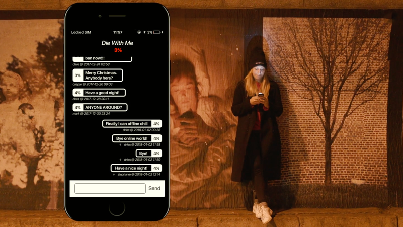 Die With Me: You can only use the most peculiar chat app if you have less than 5% battery