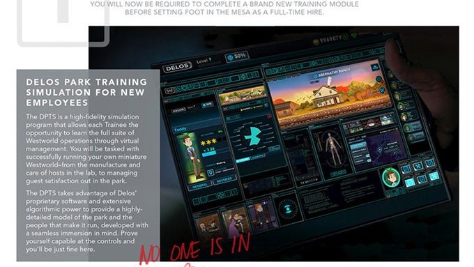 HBO's stellar Westworld TV series is getting a mobile game