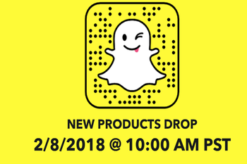Tell the world that you are a proud Snapchat member by purchasing something from the new Snap Store