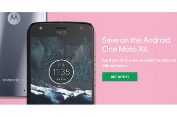 Great Deal: Motorola Moto X4 now costs just $249 on Google's Project Fi