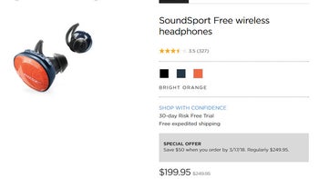 Deal: Bose SoundSport Free wireless headphones on sale for 20% off at Amazon