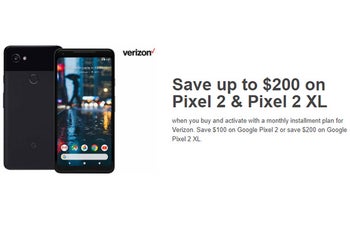 Deal: Save up to $200 on the Pixel 2 and Pixel 2 XL for Verizon