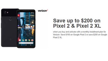 Deal: Save up to $200 on the Pixel 2 and Pixel 2 XL for Verizon