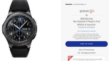 Deal: Save up to $100 (30% off) on the Samsung Gear S3 frontier