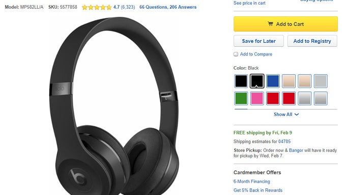 beats solo 3 wireless headphones best buy