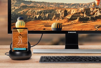 Unannounced Samsung DeX Pad leaks out, brings a Galaxy S9 with it