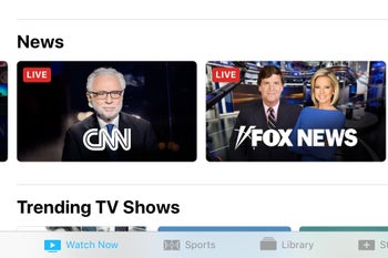 Apple adds 'News' section to its TV app