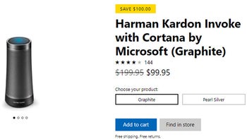 Deal: Grab the Harman Kardon Invoke speaker with Microsoft's Cortana at half price
