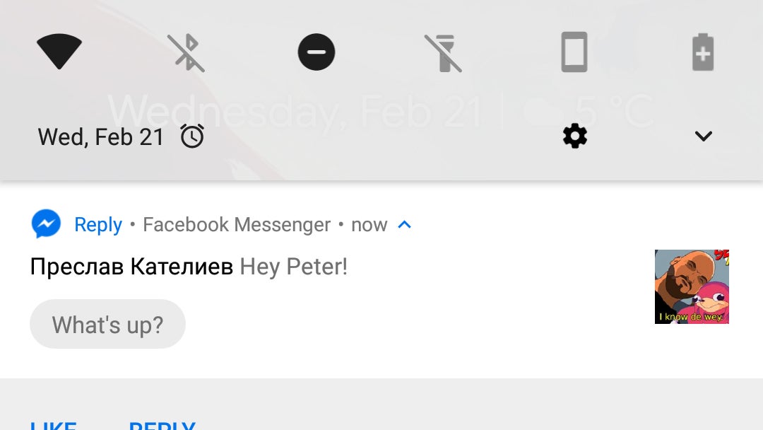 Meet Google Reply: smart message replies straight in your notifications shade