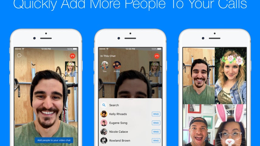 Facebook Messenger update makes group calls easier