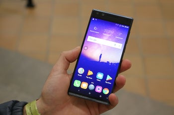 This phone costs less than $250, but has a sleek design and a few features we've never seen before