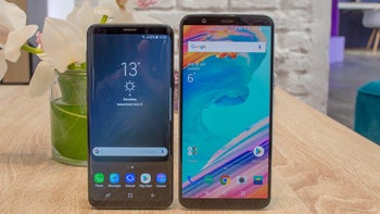 Samsung Galaxy S9 vs OnePlus 5T: first look