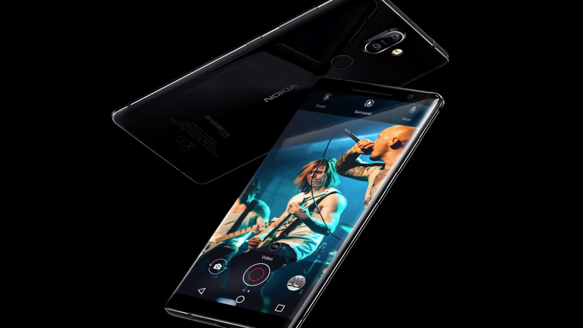 Nokia 8 Sirocco is official: Elegant bezel-less design and ZEISS dual-cam setup