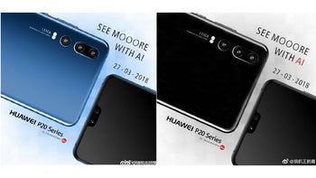 Official Huawei P20 teasers offer a better look at the notch, triple camera