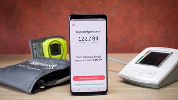 Can the Galaxy S9 measure your blood pressure? We put its new optical sensor to the test...