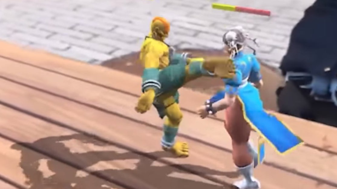 Apple ARKit puts Street Fighter II on your actual street