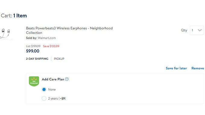 Deal: Apple Powerbeats3 wireless headphones on sale at Walmart for less than $100