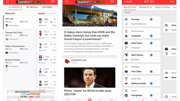 March Madness live streaming and bracket apps for iPhone and Android
