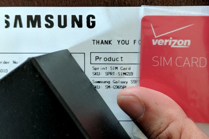 samsung galaxy s9 sim card