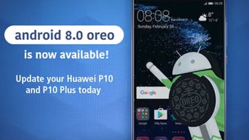 Android 8.0 Oreo is now rolling out for the Huawei P10 and P10 Plus