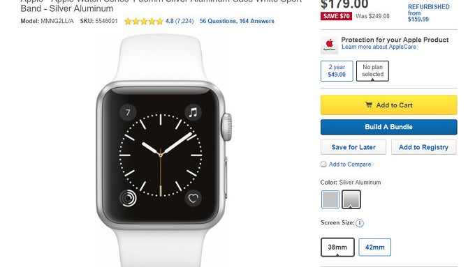 best buy apple watches series 1
