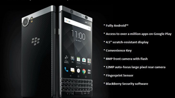 Unlocked BlackBerry KEYone gets the March security update