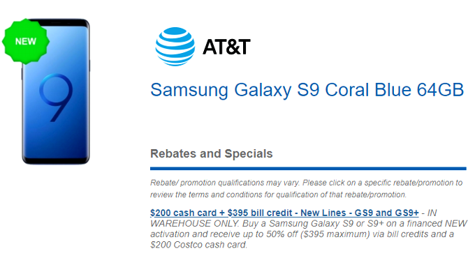AT&T teams up for the best Galaxy S9 deal so far, at $595 off