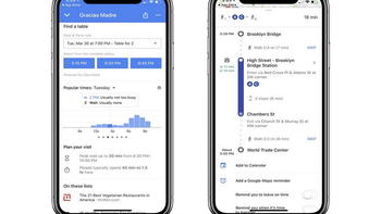 Google Maps for iOS gets updated to include waiting times at restaurants, and more