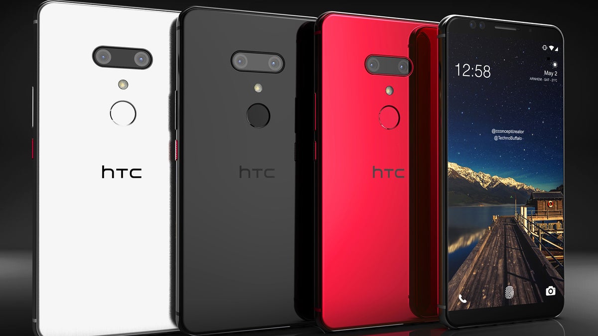 Superb HTC U12+ renders could be giving us an early sneak peek at the phone's design
