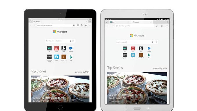 Microsoft adds support for iPads and Android tablets in latest Edge update