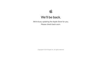 As is tradition, the Apple Store is down