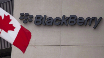 Record software and services revenue achieved by BlackBerry for its fourth fiscal quarter