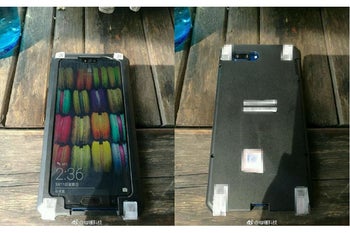 Honor 10 prototype smiles for the camera (yes, the notch is there)