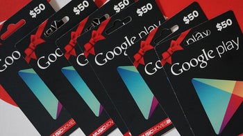 Buy a $50 or higher Google Play gift card from Amazon and save $5