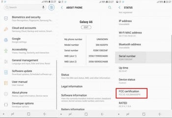 Samsung Galaxy A6 and A6+ clear FCC certification with Infinity displays in tow
