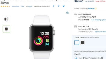 Deal: The Apple Watch Series 1 is on sale for $100 off at Walmart